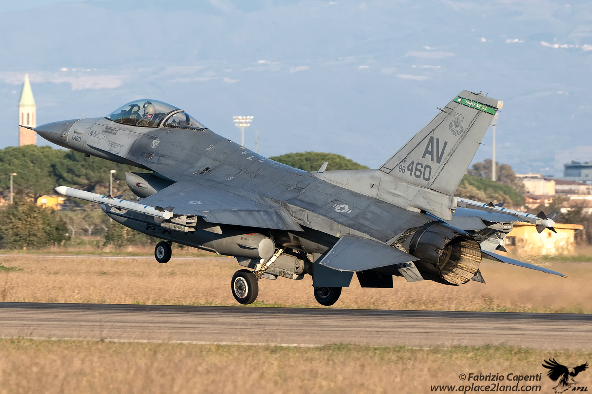 Emerald Strike 2023 555th FS F-16CM