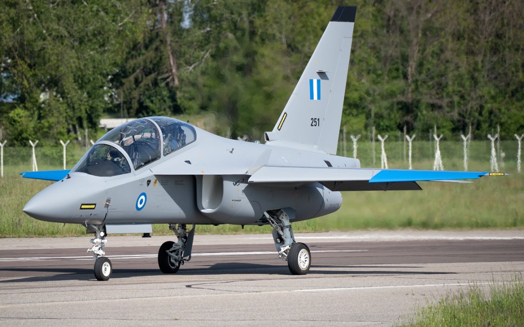 Second M-346 for Hellenic Air Force